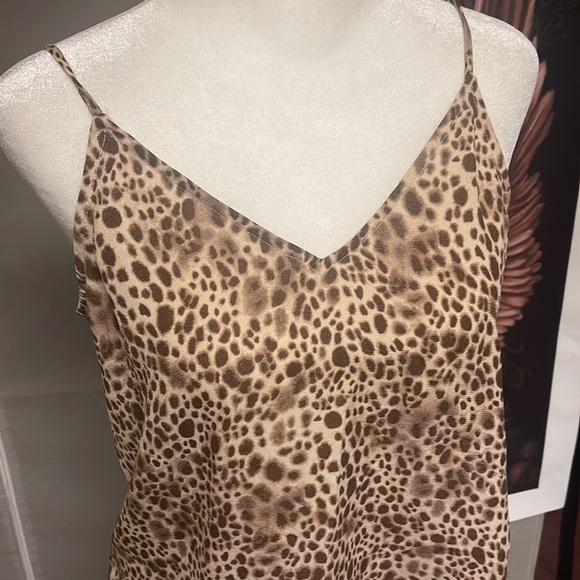 A new day. Leopard print tank slip cami. - Picture 2 of 2